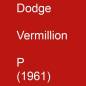 Preview: Dodge, Vermillion, P (1961).